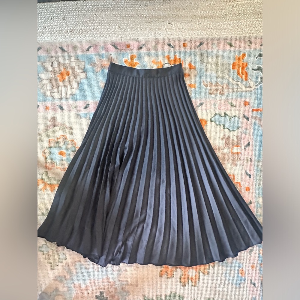 Zara midi pleaded skirt